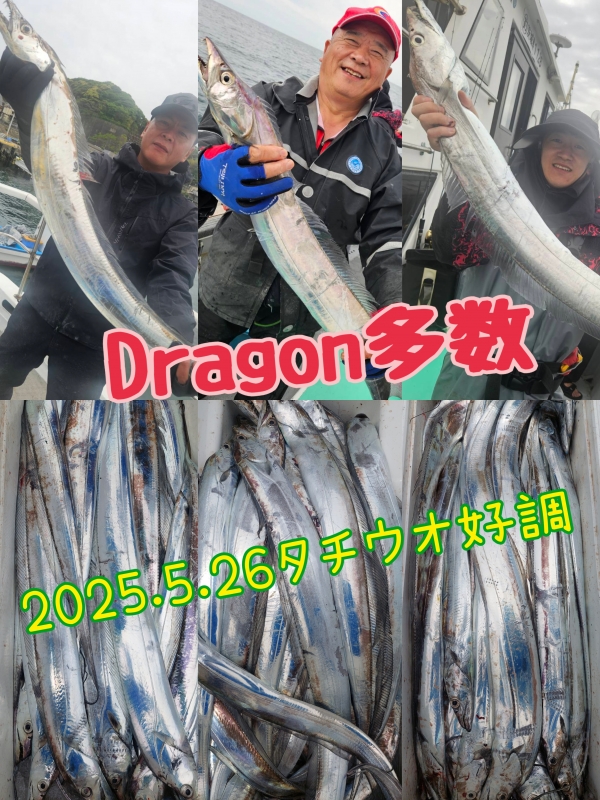 ,2025年5月26日(月)タチウオ