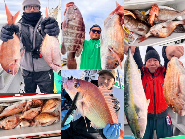 2025年12月20日(土)テンヤマダイ