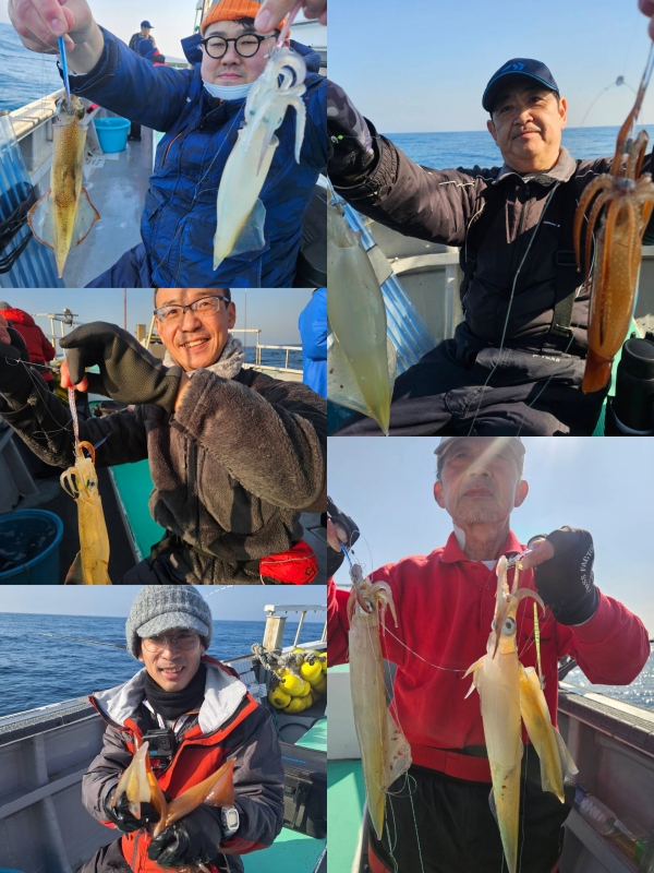 2026年2月15日(日)ヤリイカ